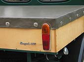 PVC tarp used as a trailor cover
